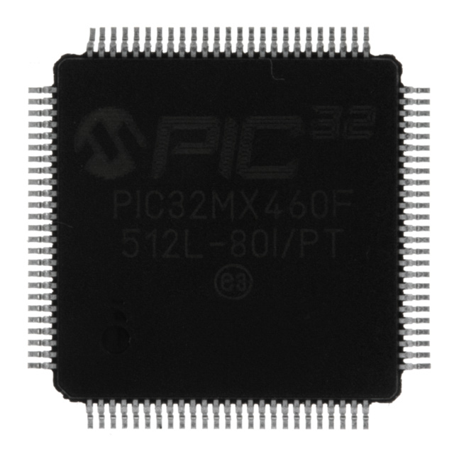 PIC32MX460F512L-80I/PT